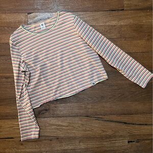 Lucy & yak long sleeve stripe shirt